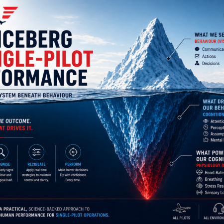 The Iceberg of Single Pilot Performance